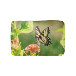 Eastern Tiger Swallowtail Butterfly Bath Mat
