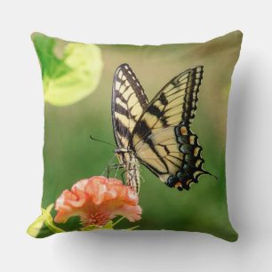 Eastern Tiger Swallowtail Butterfly Cushion