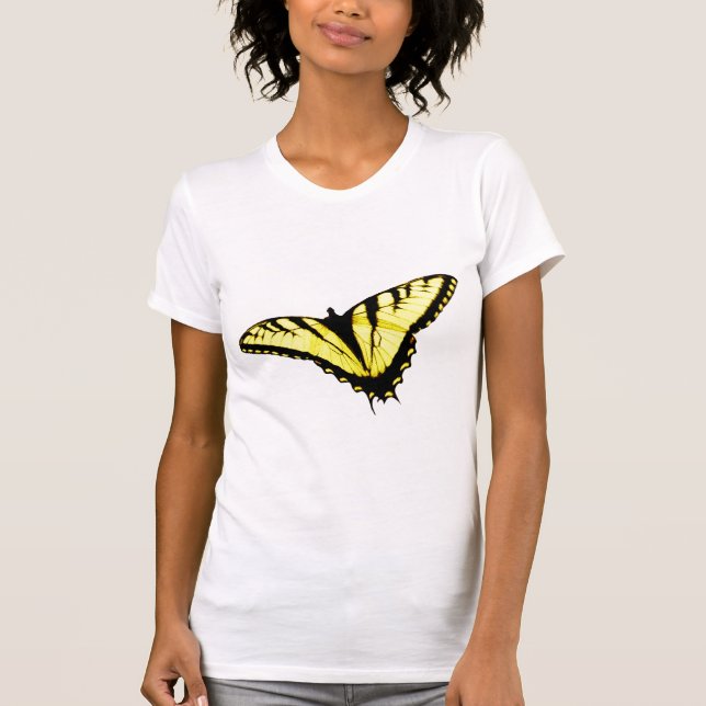 Eastern Tiger Swallowtail Butterfly Photo T-Shirt (Front)