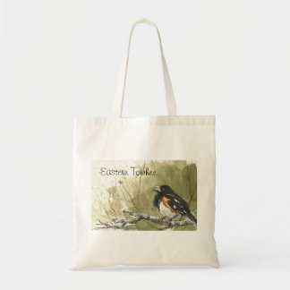 Eastern Towhee Tote Bag