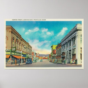Eastern View from Centre StreetPocatello, ID Poster