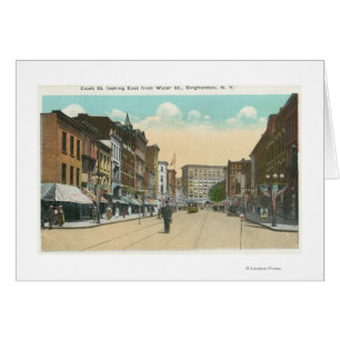 Eastern View of Court Street from Water Street