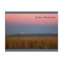 Eastern Washington Moonrise