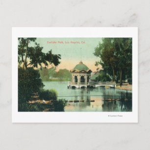 Eastlake Park Scene Postcard