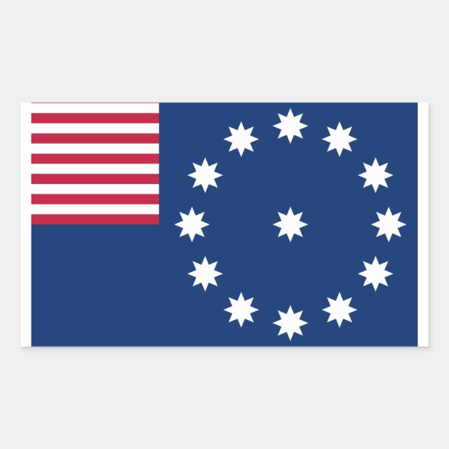 Easton Flag  Rectangular Sticker (Front)