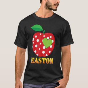Easton Love School Back To School Boy Kid Student T-Shirt