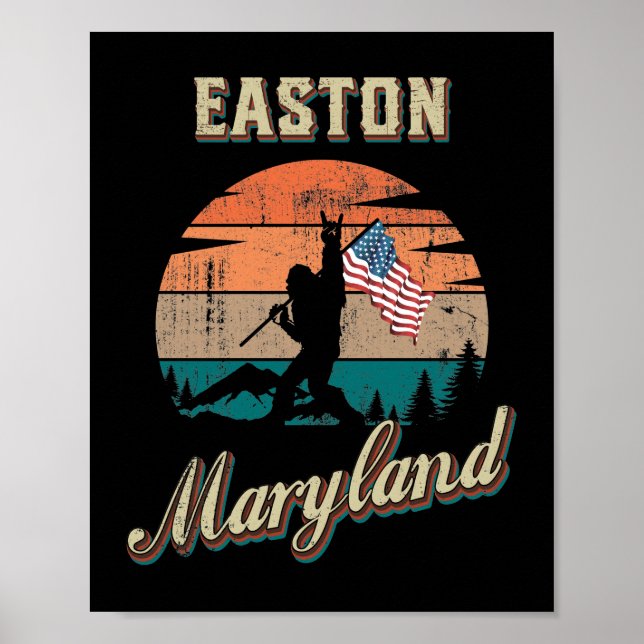 Easton Maryland Poster (Front)