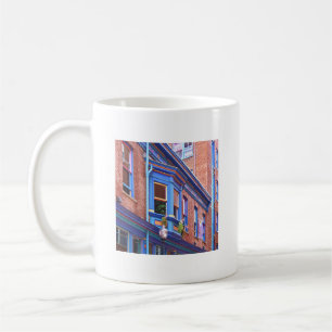 Easton PA - Street With Bay Window Coffee Mug