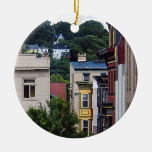 Easton PA - View From Window Ceramic Ornament