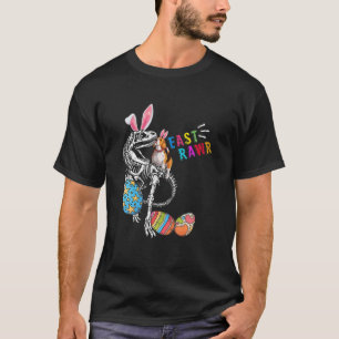 Eastrawr Cute Bunny Beagle Dog Riding Bunny Rex Sk T-Shirt