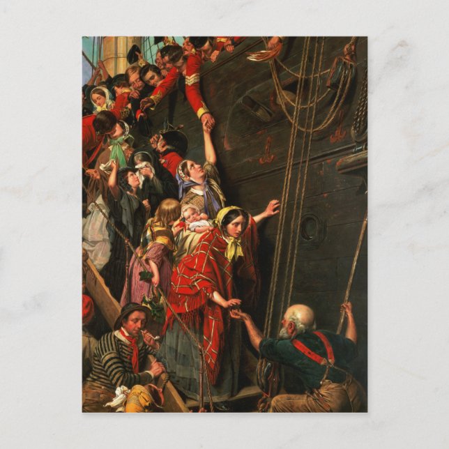 Eastward Ho!, 1859 Postcard (Front)