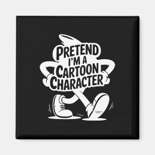 Easy Adult Halloween Costume Pretend I'm A Cartoon Magnet