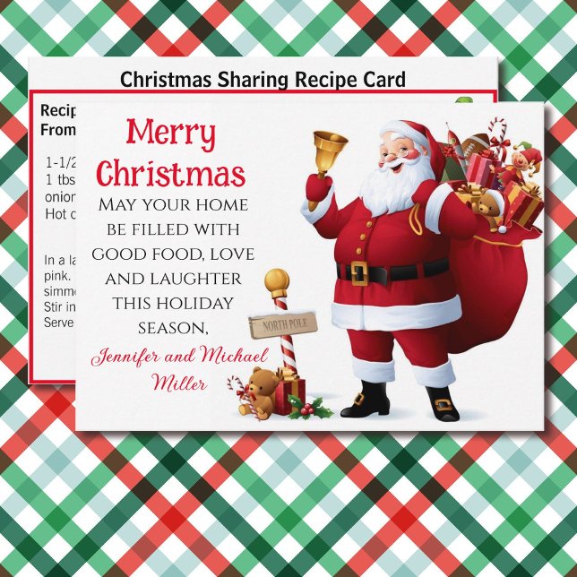 Easy Beef Stroganoff Recipe Sharing Christmas Card (Creator Uploaded)