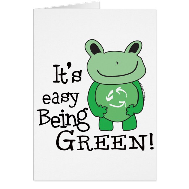 Easy Being Green (Front)