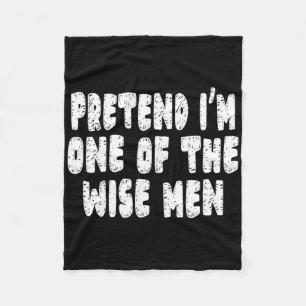 Easy Christmas Nativity Costume Wise Men  Fleece Blanket