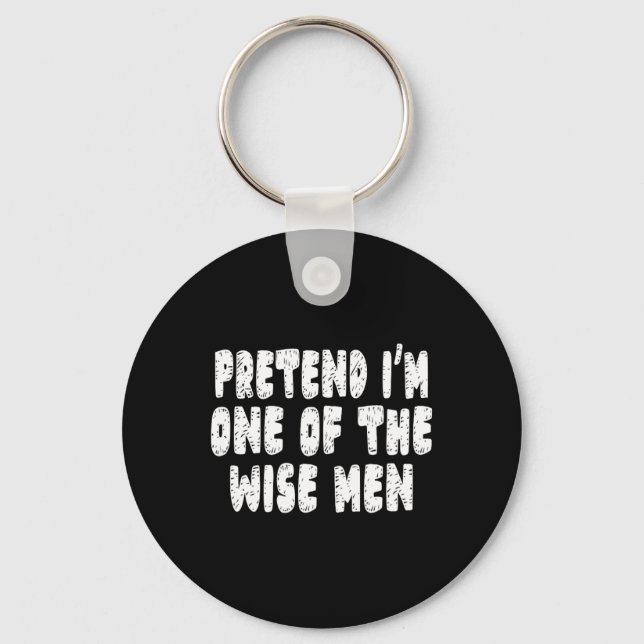 Easy Christmas Nativity Costume Wise Men  Key Ring (Front)