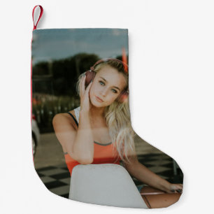 EASY! Christmas Stocking - Personalized -Add Image