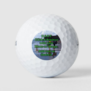 Easy Click & Replace Image to Create Your Own Golf Balls