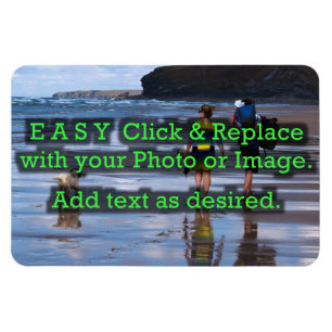 Easy Click to Create Your Own Horizontal Magnet
