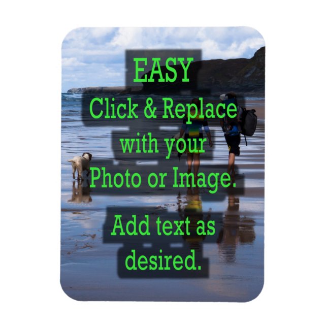 Easy Click to Create Your Own Vertical Magnet (Vertical)