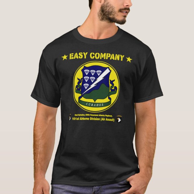 Easy Company - Inspired by Band of Brothers Classi T-Shirt (Front)