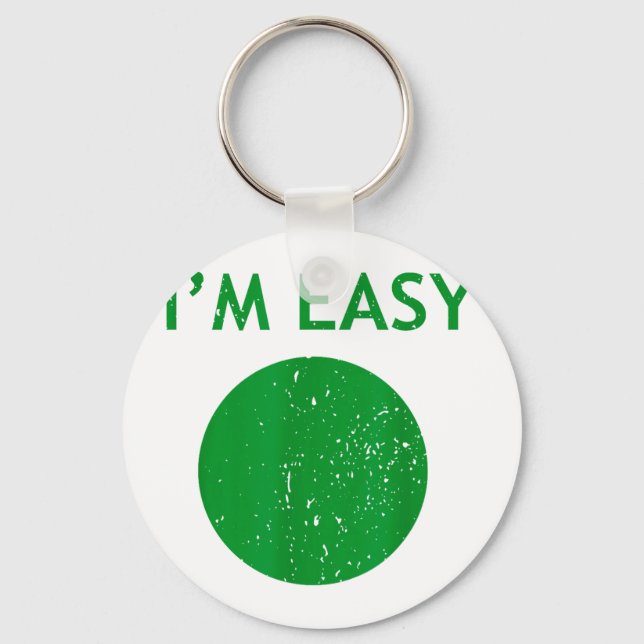 Easy cool skiing stuff for men funny ski snowboard key ring (Front)