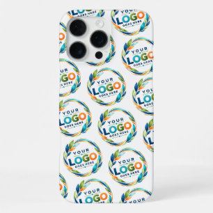 Easy Custom Corporate Business Logo Pattern iPhone 16 Pro Max Case