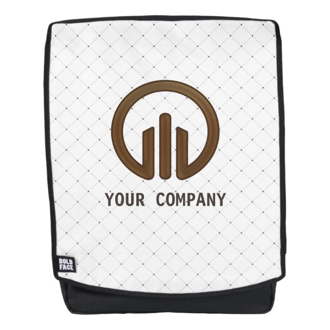 Easy customisable personal or your company design backpack (Front)