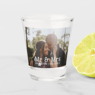 Easy design unique one of a kind personalised shot glass