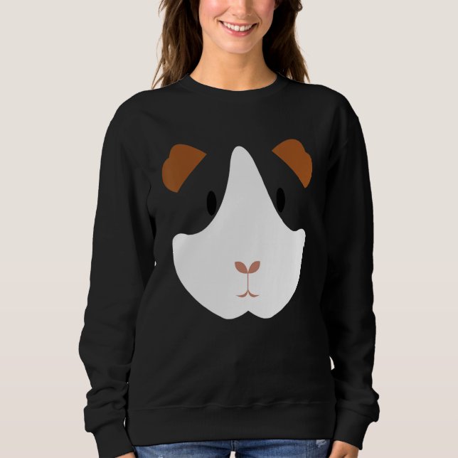 Easy Diy Halloween Costume  Guinea Pig Sweatshirt (Front)