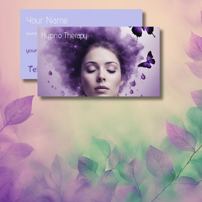 Easy Dream for hypnotherapists Business Card (Creator Uploaded)