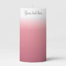 Easy Edit Elegant Script Casual Ombre Pink White