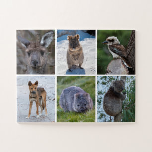 Easy Fun Animals Australia Kids Jigsaw Puzzle