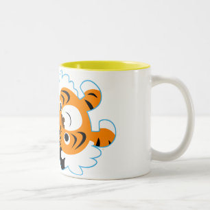 Easy-Going Cute Cartoon Tiger Mug