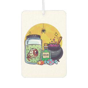 easy Halloween costume halloween mood  Car Air Freshener