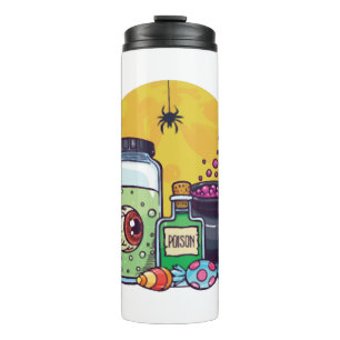 easy Halloween costume halloween mood Thermal Tumbler