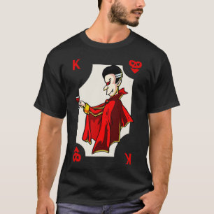 Easy Halloween Playing d Costume King of Hearts T-Shirt