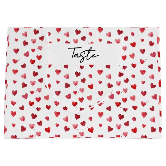 Easy Ideas Valentines gift for boyfriend Large Gift Bag (Front)