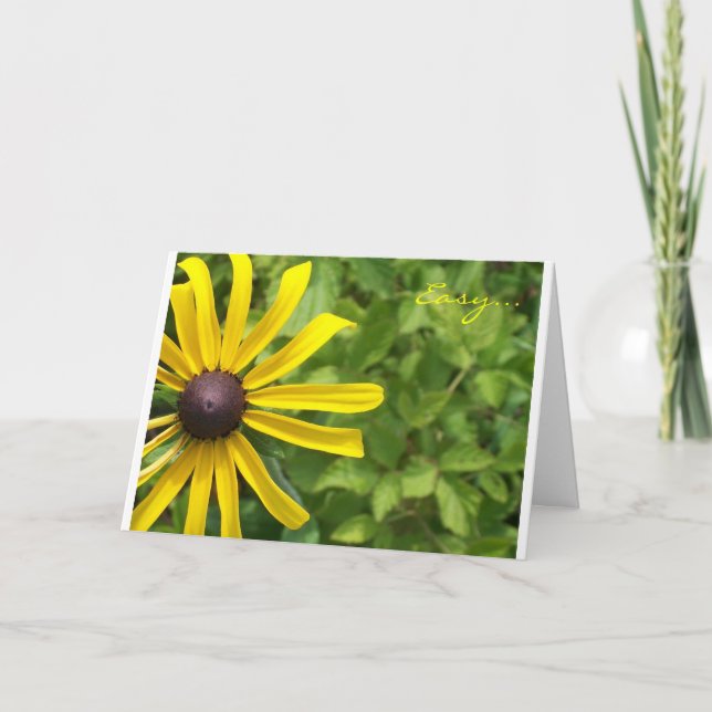 Easy Is Card (Front)