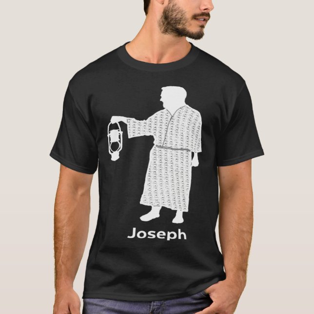 Easy Joseph Costume Christmas Pageant Live Nativit T-Shirt (Front)