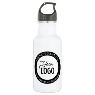 Easy Logo Replacement & Customisable Text 532 Ml Water Bottle