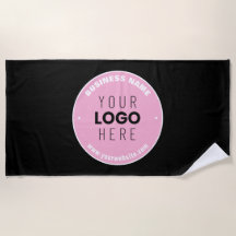 Easy Logo Replacement & Editable Text | Pink/DIY