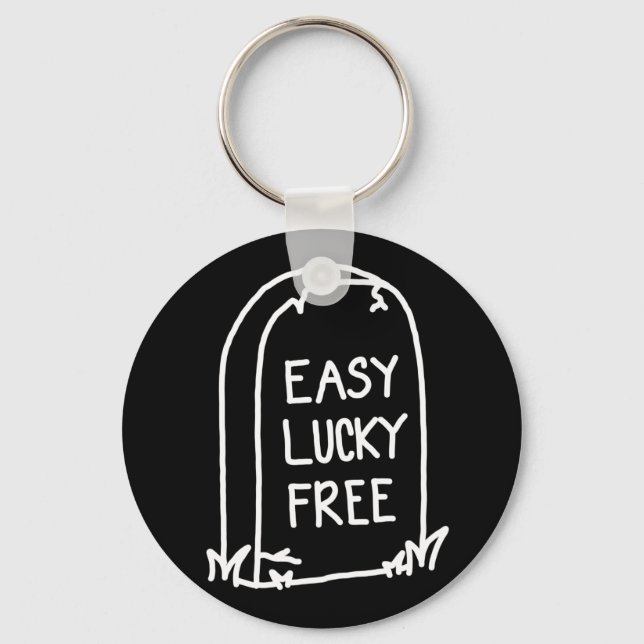 Easy Lucky Free  Key Ring (Front)
