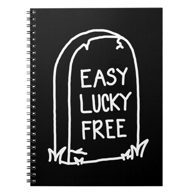 Easy Lucky Free Notebook (Front)