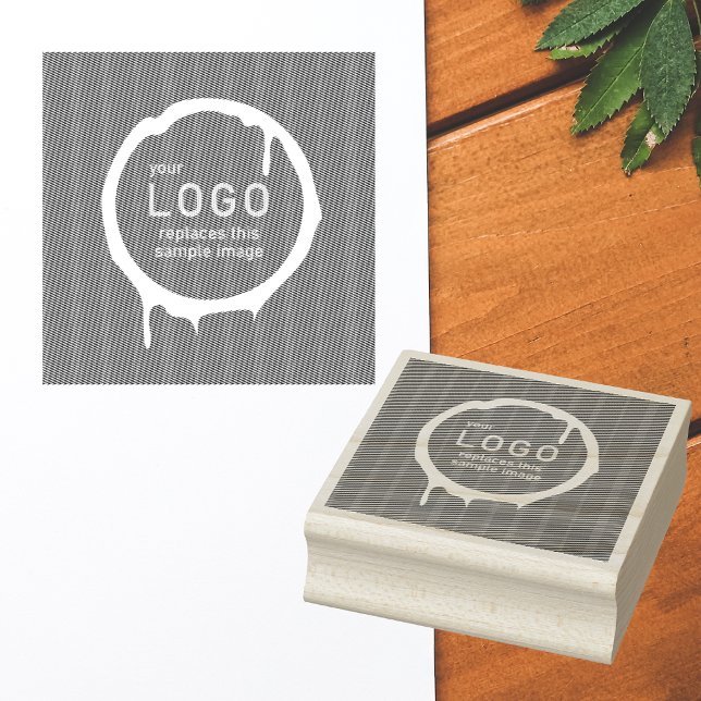 Easy Make Your Own Etched Business Logo Stamp (Elevate your small business with our custom logo stamp - Professional, Easy to Make, and Quick!)