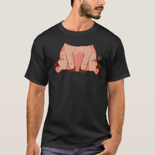 Easy Missing Pig Head Halloween Costume I'm a Pig T-Shirt