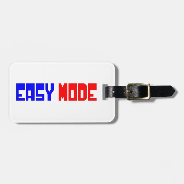 EASY MODE LUGGAGE TAG (Front Horizontal)