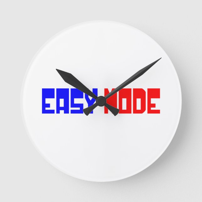 EASY MODE ROUND CLOCK (Front)