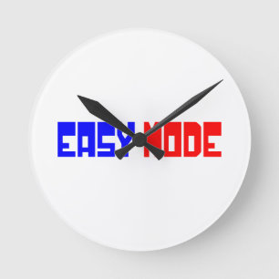 EASY MODE ROUND CLOCK