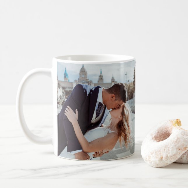 EASY!  Mug - Personalised - Add your Image (With Donut)